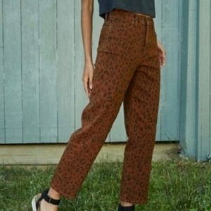 NWT! Universal Thread Animal Print Denim